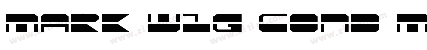 Mark W1G Cond Mediu字体转换